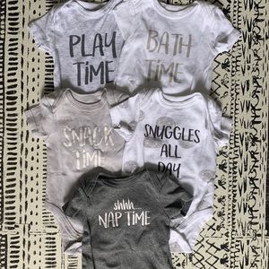 Baby onesies. Bundle